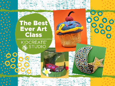 Kidcreate Studio - Mansfield. The Best Ever Art Class Homeschool Weekly Class (5-12 Years)