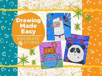 Drawing Made Easy Weekly Class (5-12 Years)