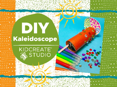 DIY Kaleidoscope Workshop (4-9 Years)