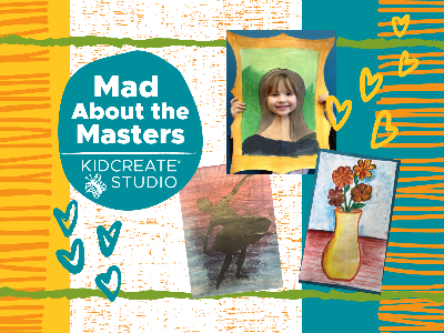 Kidcreate Studio - Fayetteville. Mad About the Masters Homeschool Weekly Class (5-12 Years)